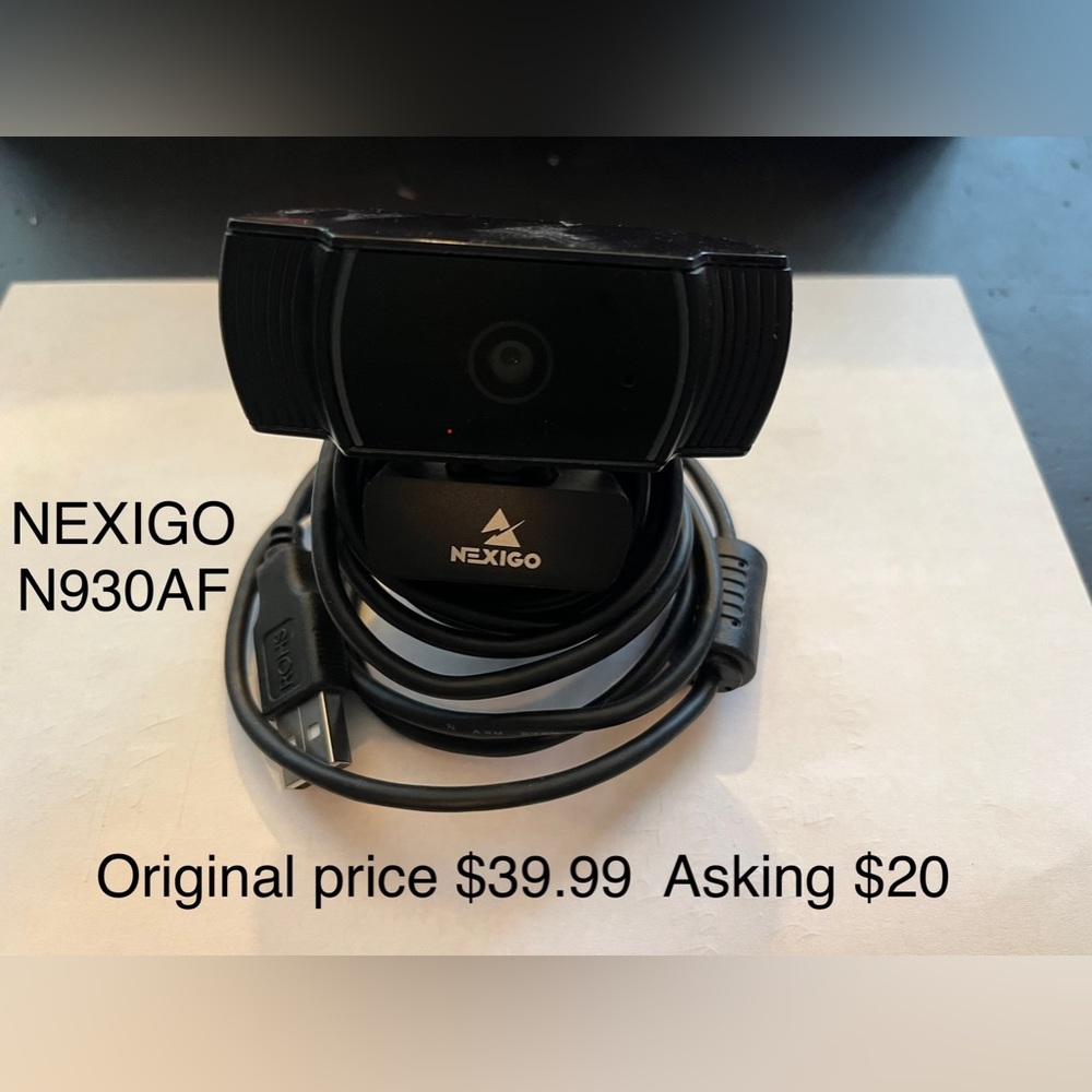 NexiGo N930AF Webcam with Microphone